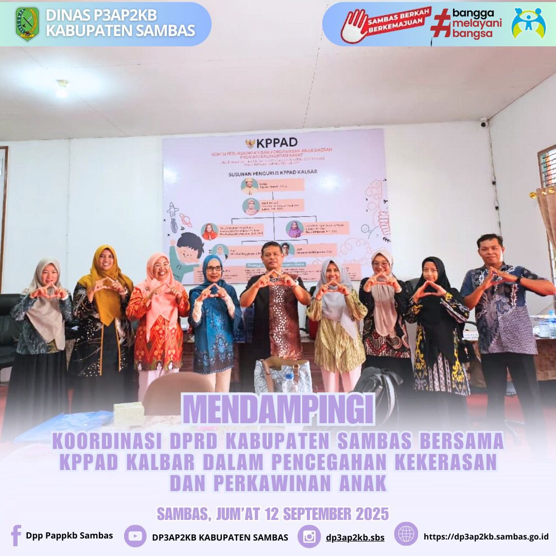 You are currently viewing Koordinasi DPRD Kabupaten Sambas Bersama KPPAD Kalbar dalam Pencegahan Kekerasan dan Perkawinan Anak