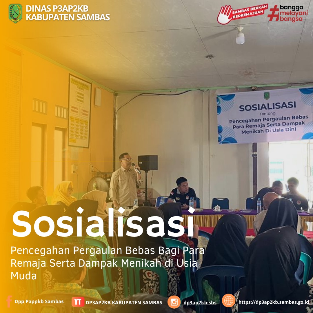 Read more about the article SOSIALISASI PENCEGAHAN PERGAULAN BEBAS DAN DAMPAK MENIKAH DI USIA MUDA
