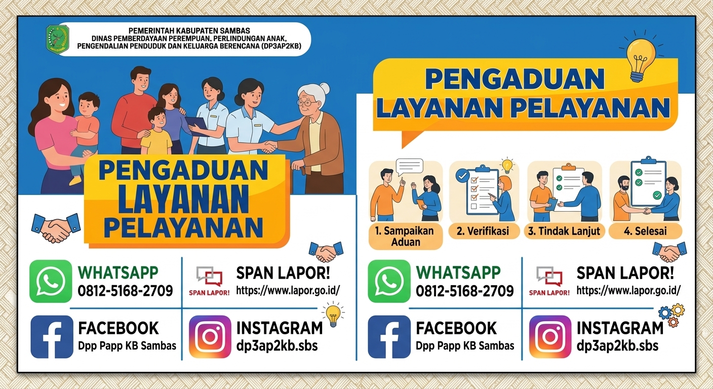 WA Pengaduan Dinas